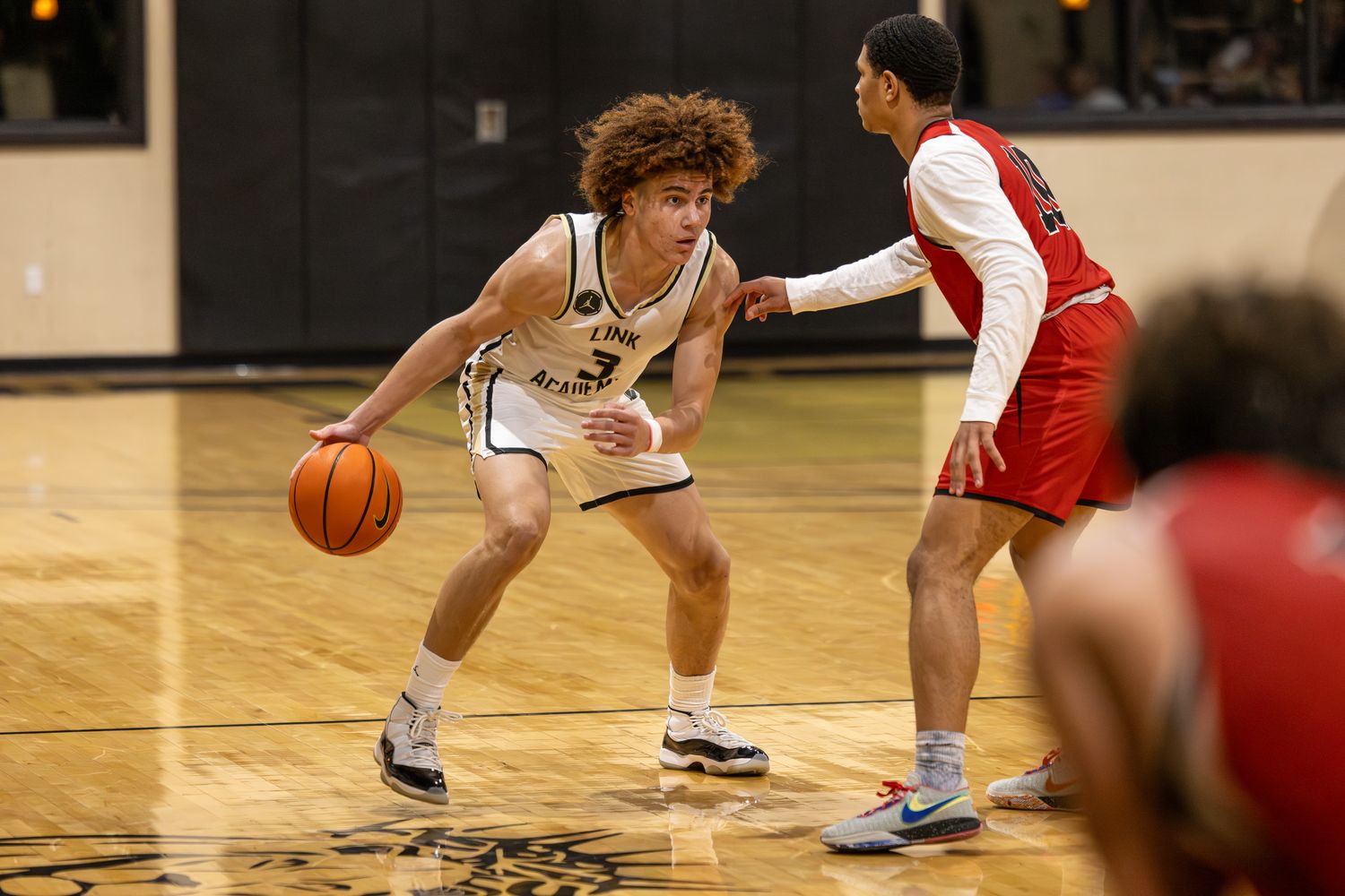 Link Academy senior guard T.O. Barrett